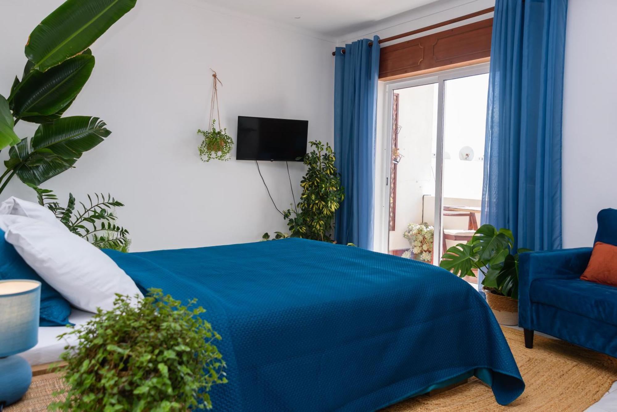 Hillside Studio With Sea View & Fibre Internet Albufeira Extérieur photo