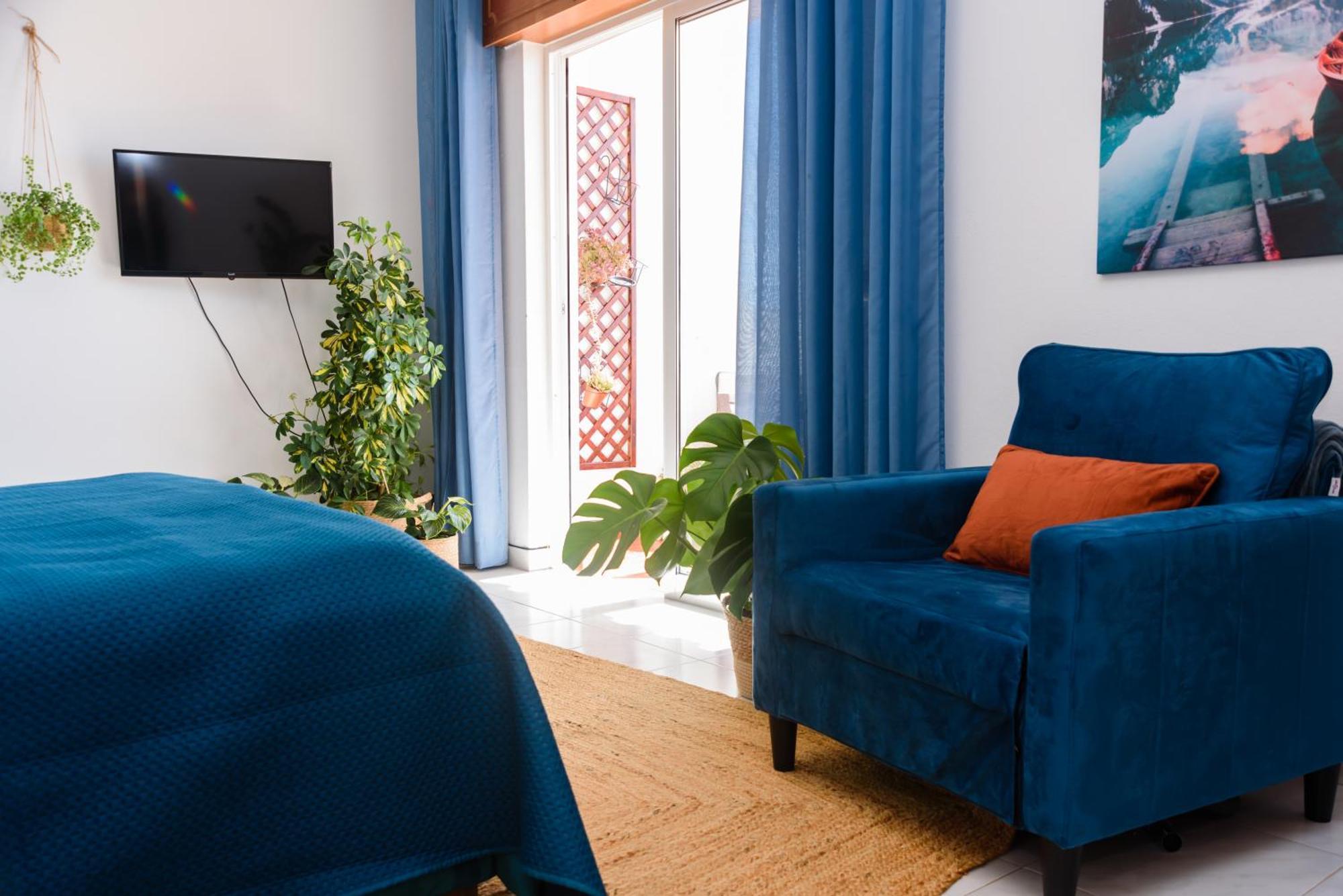 Hillside Studio With Sea View & Fibre Internet Albufeira Extérieur photo